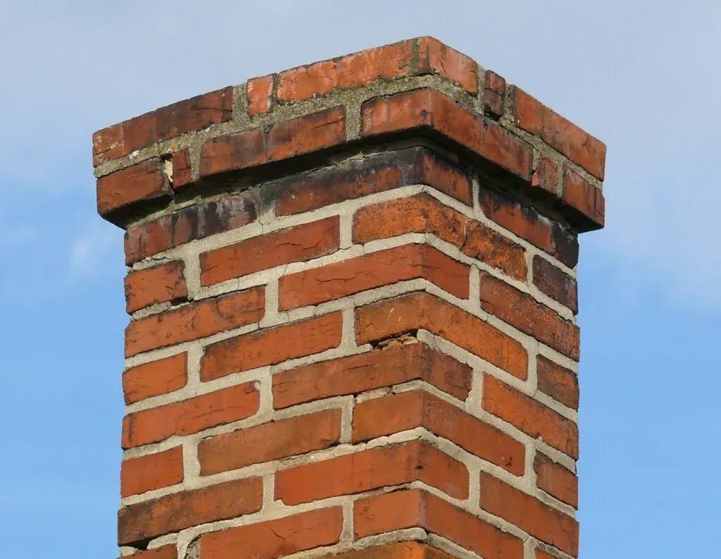 A brick chimney which would need to be accessed safely
